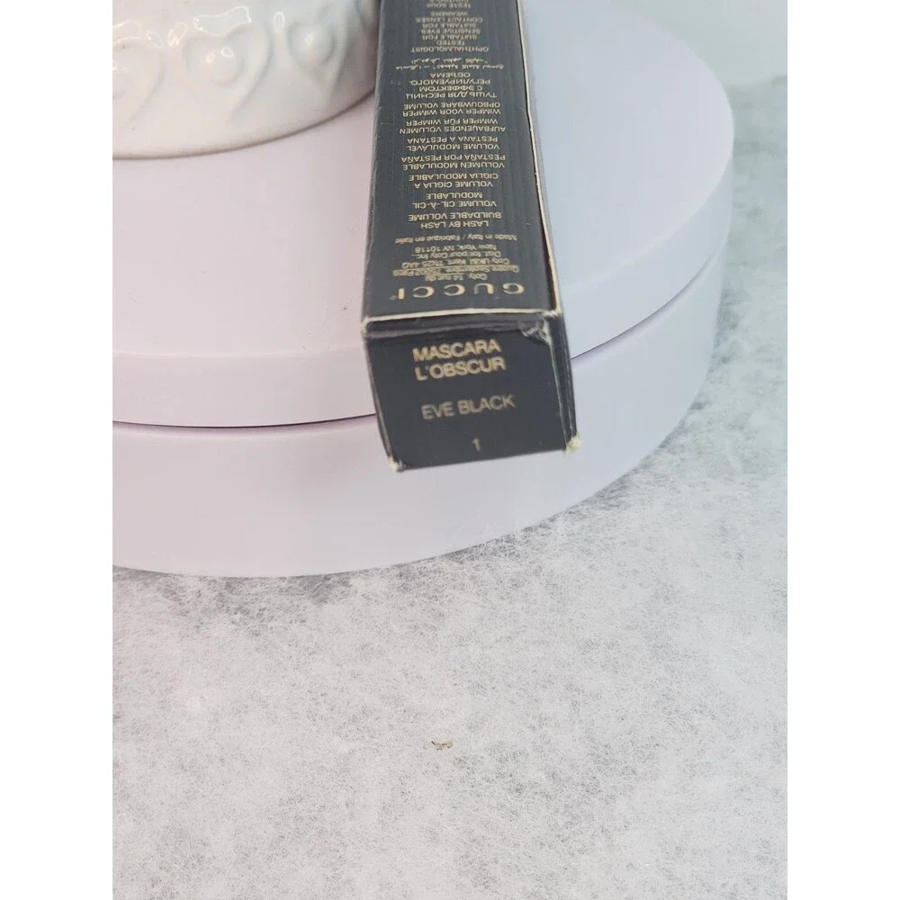 Gucci Mascara L'Obscur # 1 Eve Black 6.5ml/0.21oz NIB exp 28/12/10